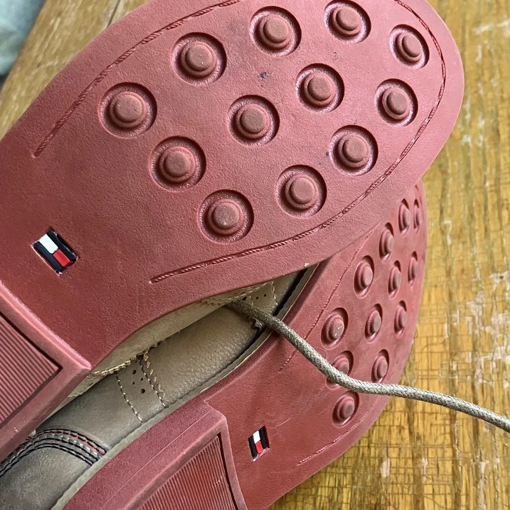 Tommy Hilfiger Kids Tan Dress Shoes